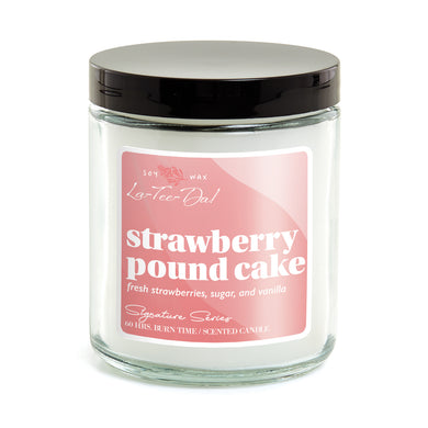 Jar Candle - Strawberry Pound Cake