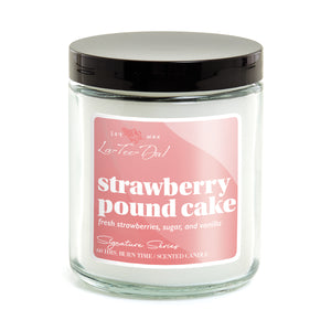 Jar Candle - Strawberry Pound Cake