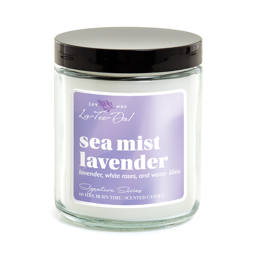 Jar Candle - Sea Mist Lavender